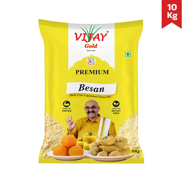 Vijay Premium Besan Flour - 10Kg