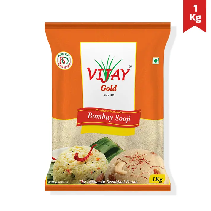 Vijay Gold Bombay Sooji (500Gm*20)-10Kg