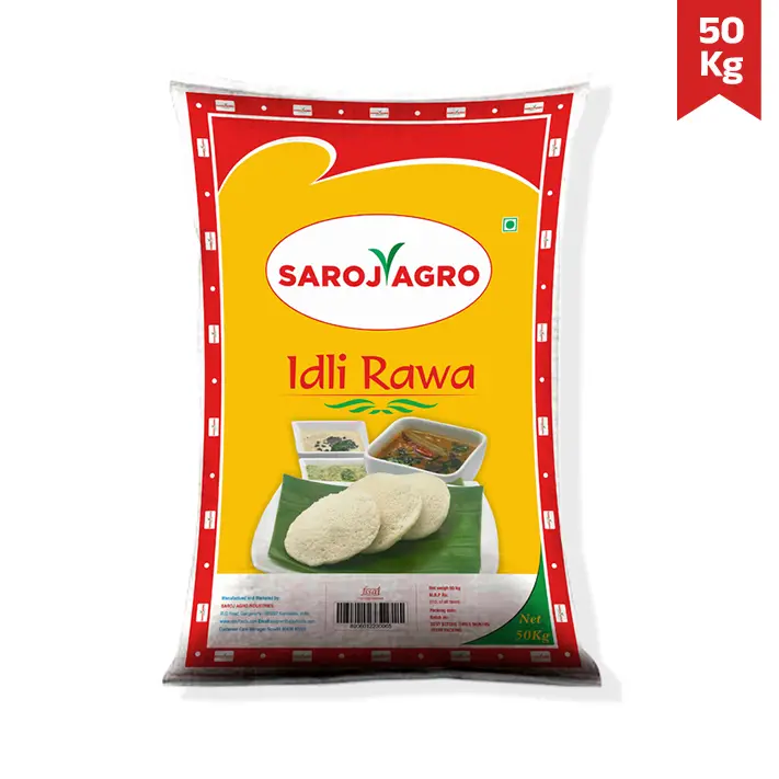 Saroj Agro Idli Rawa - 50Kg