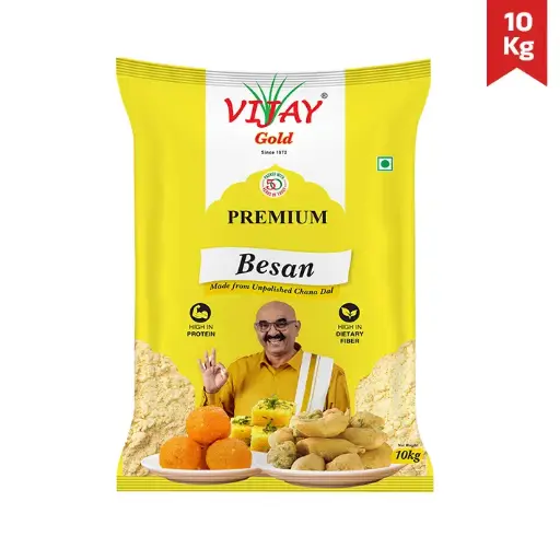Vijay Premium Besan Flour - 10Kg