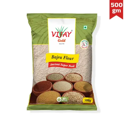 Vijay Gold Bajra Flour (500Gms* 20 Pcs) -10Kg