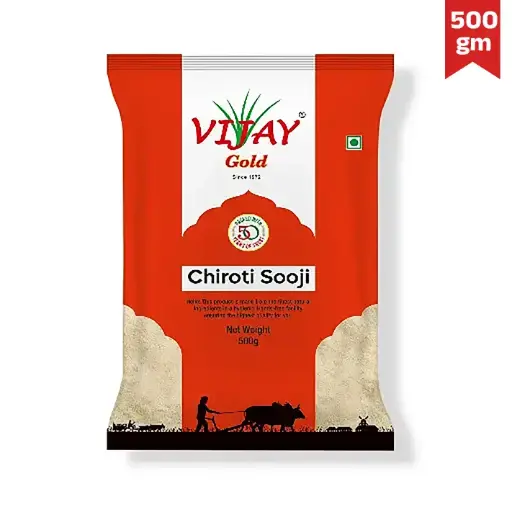 Vijay Gold Chiroti Sooji (500Gm*20)-10 Kg
