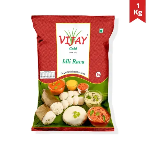 Vijay Gold Idli Rawa (1X20) 20Kg