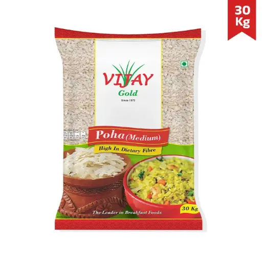 Saroj Agro Medium Poha 30 kg