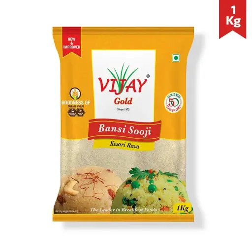 Vijay Gold Bansi Sooji(500Gm*20)-10 Kg 